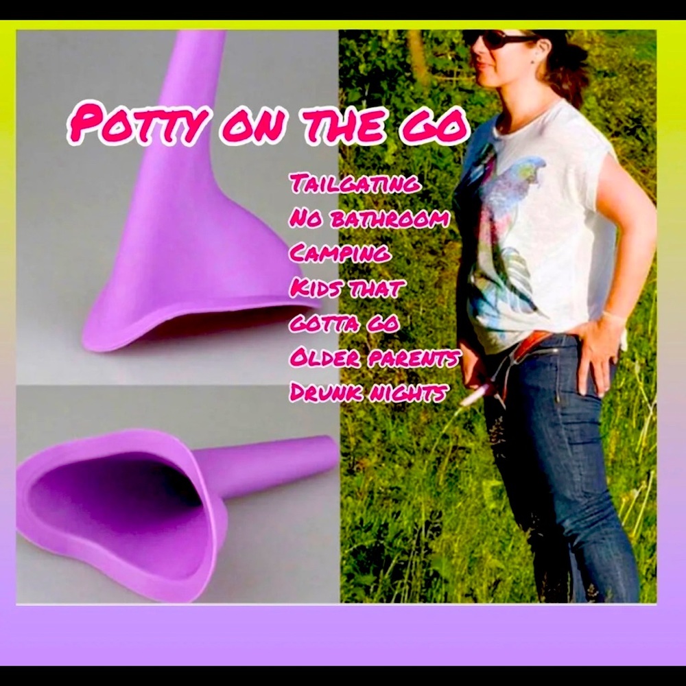 Camping urinal women & elders /kids potty 2 go